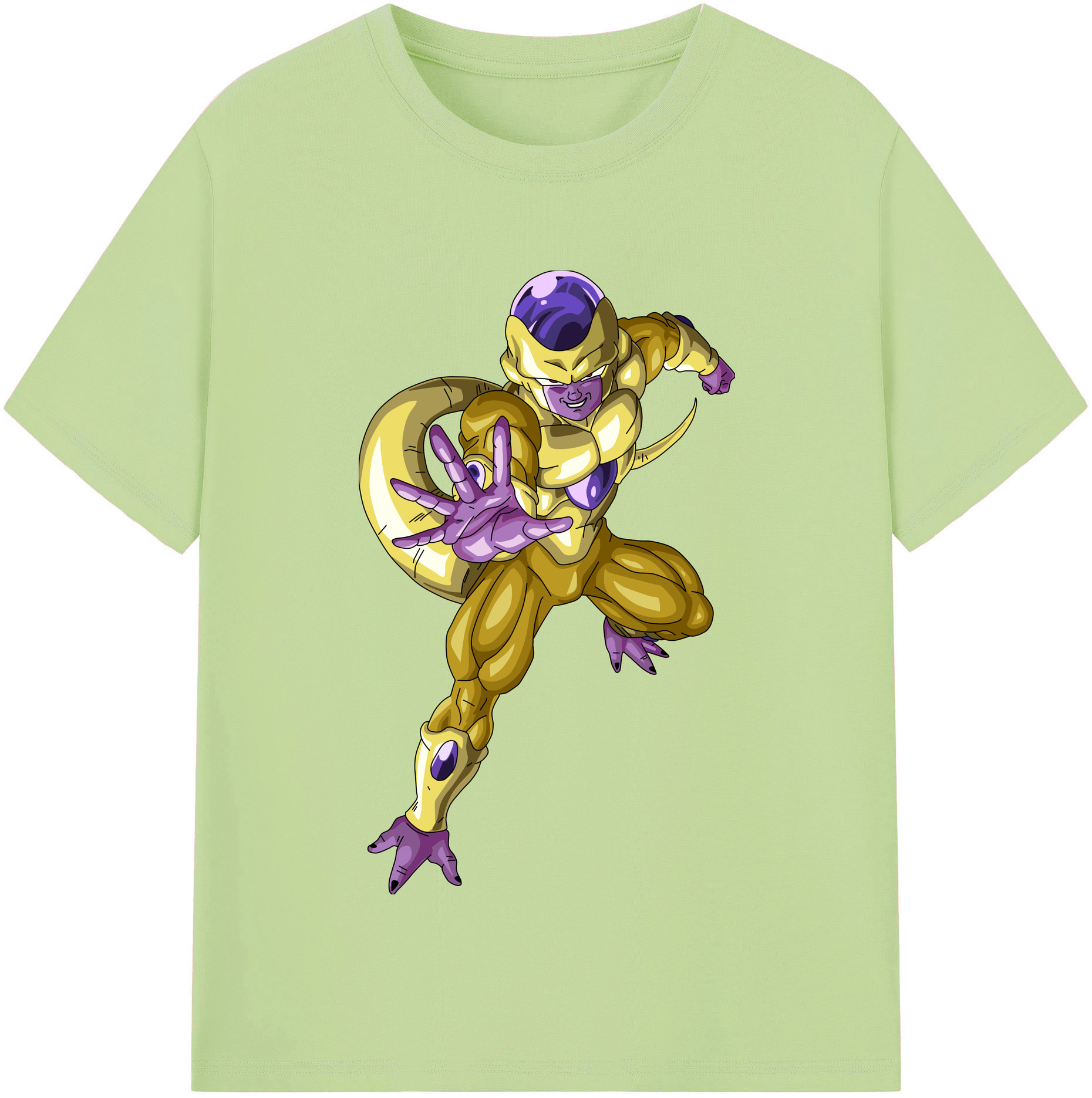 （画像用） ドラゴンボール フリーザ DRAGON BALL Frieza 綿100％半袖Tシャツ（フロントプリント）